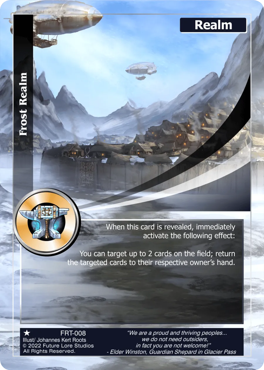 Veil Of Gelid // Frost Realm (Common) FRT-008