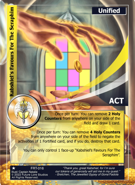 Kabshiel's Favours For The Seraphim (Common) FRT-016