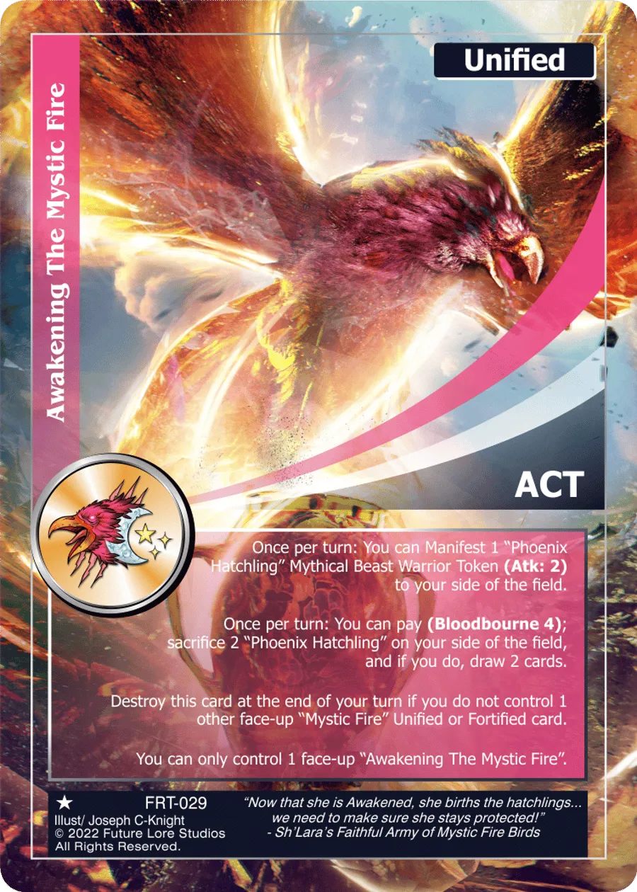 Awakening The Mystic Fire (Common) FRT-029