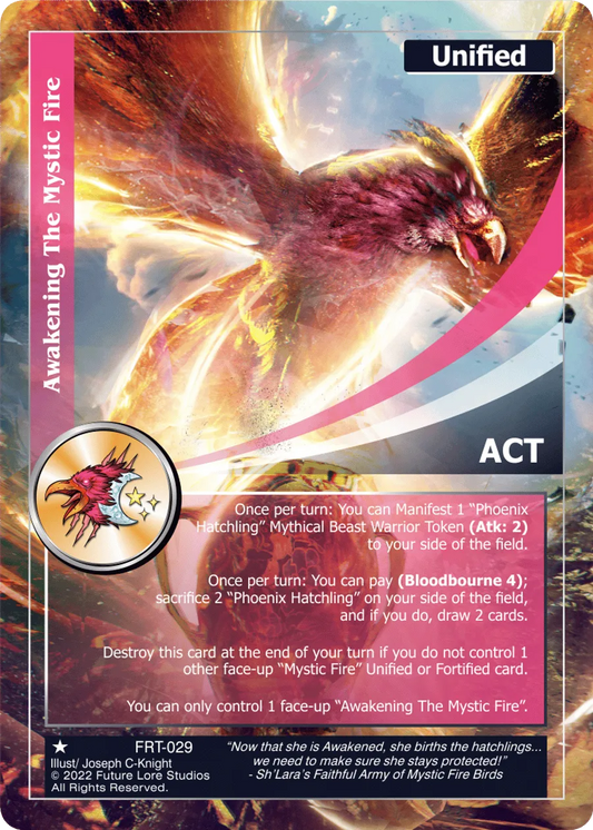 Awakening The Mystic Fire (Common) FRT-029