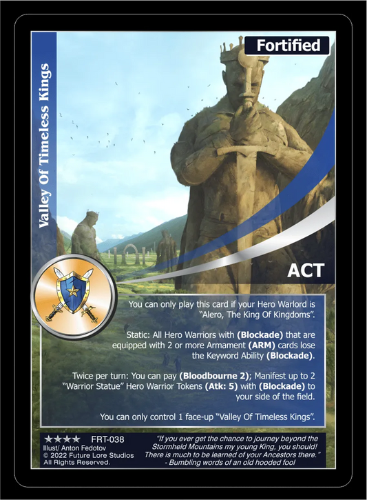 Valley Of Timeless Kings (Renown) FRT-038