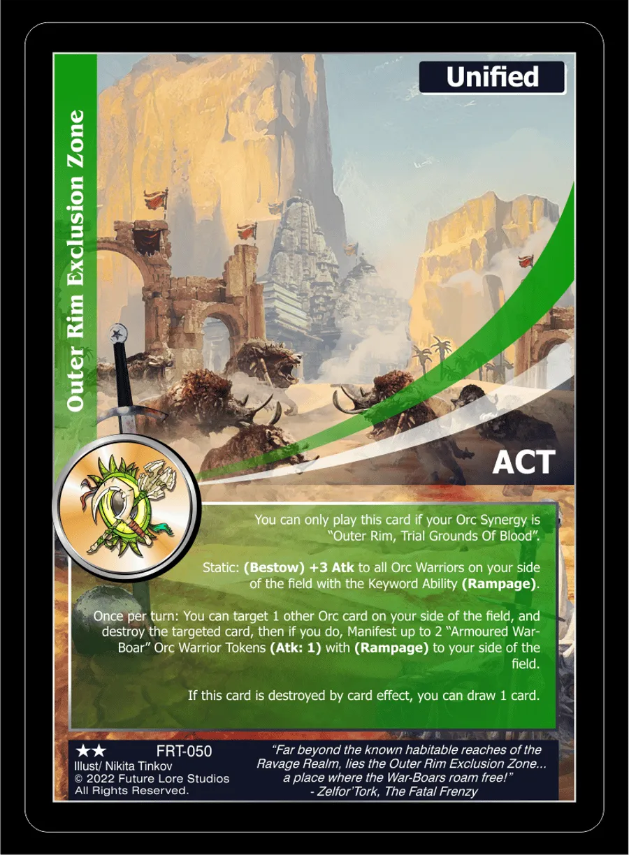 Outer Rim Exclusion Zone (Uncommon) FRT-050