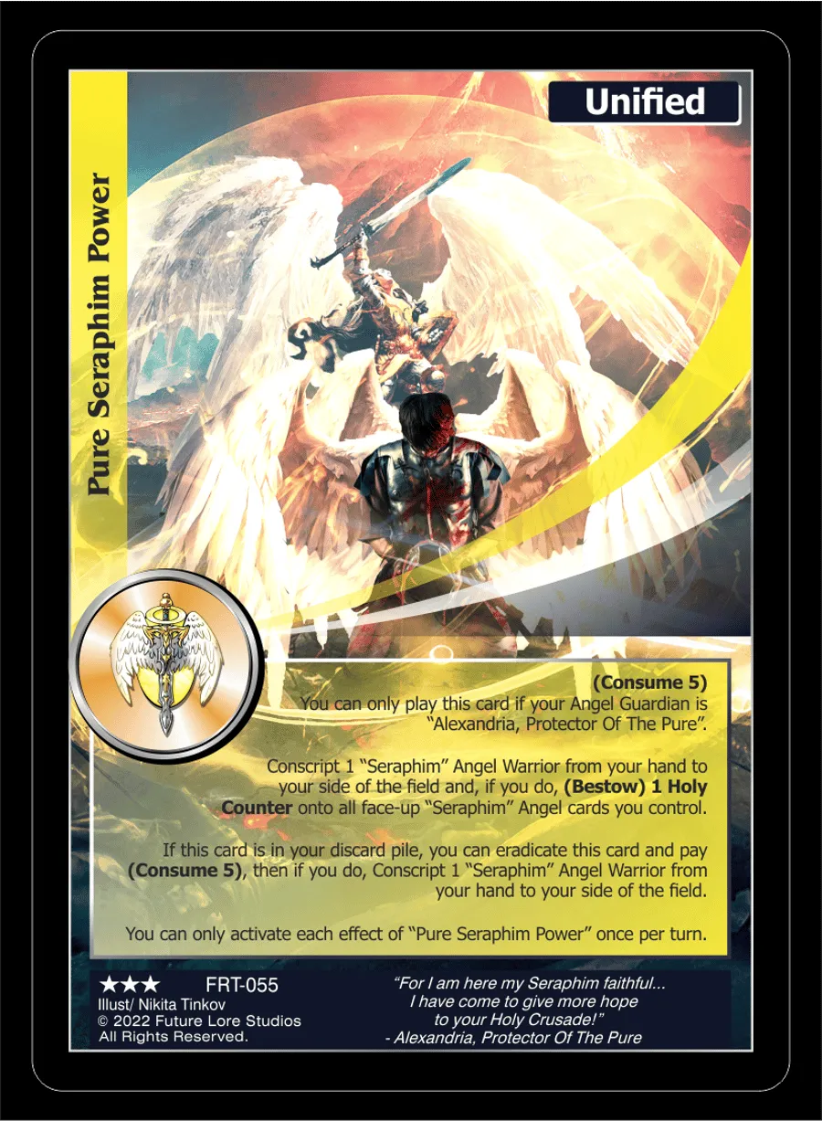 Pure Seraphim Power (Rare) FRT-055