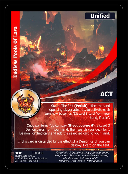 Endless Pools Of Lava (Uncommon) FRT-069