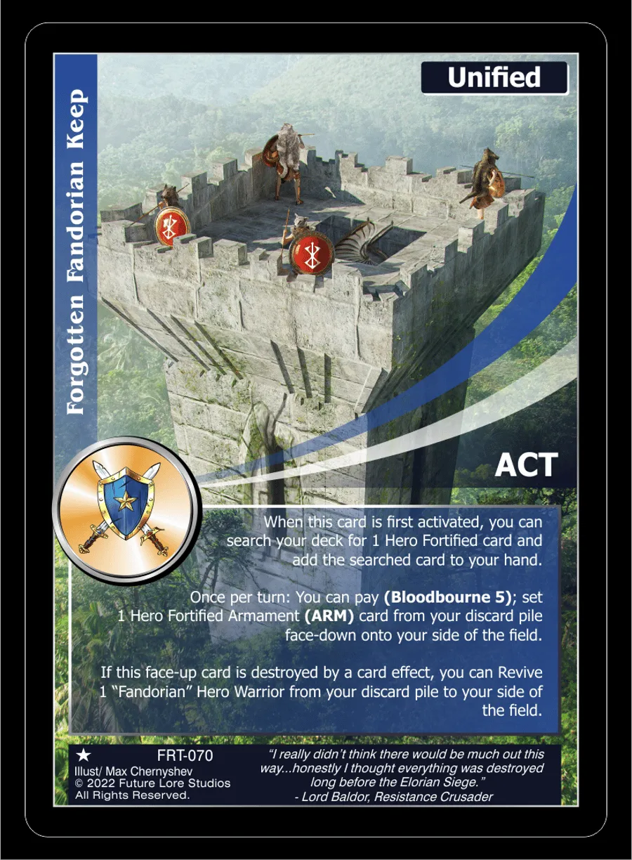 Forgotten Fandorian Keep (Common) FRT-070
