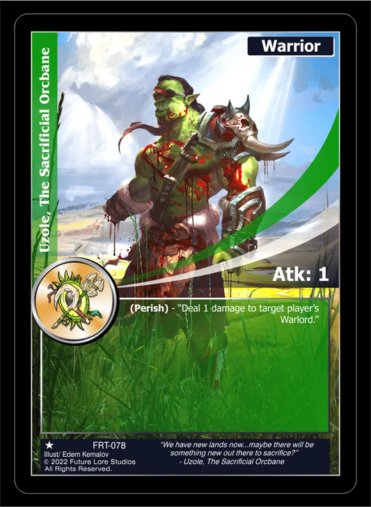 Uzole, The Sacrifical Orcbane (Common) FRT-078