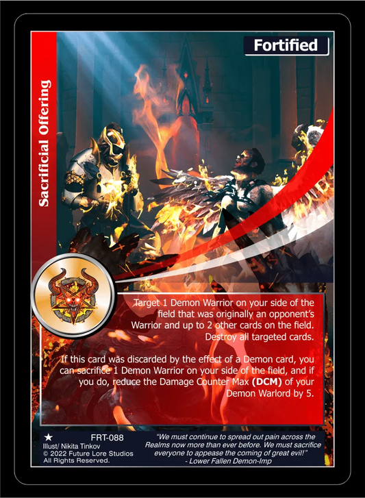 Sacrificial Offering (Common) FRT-088