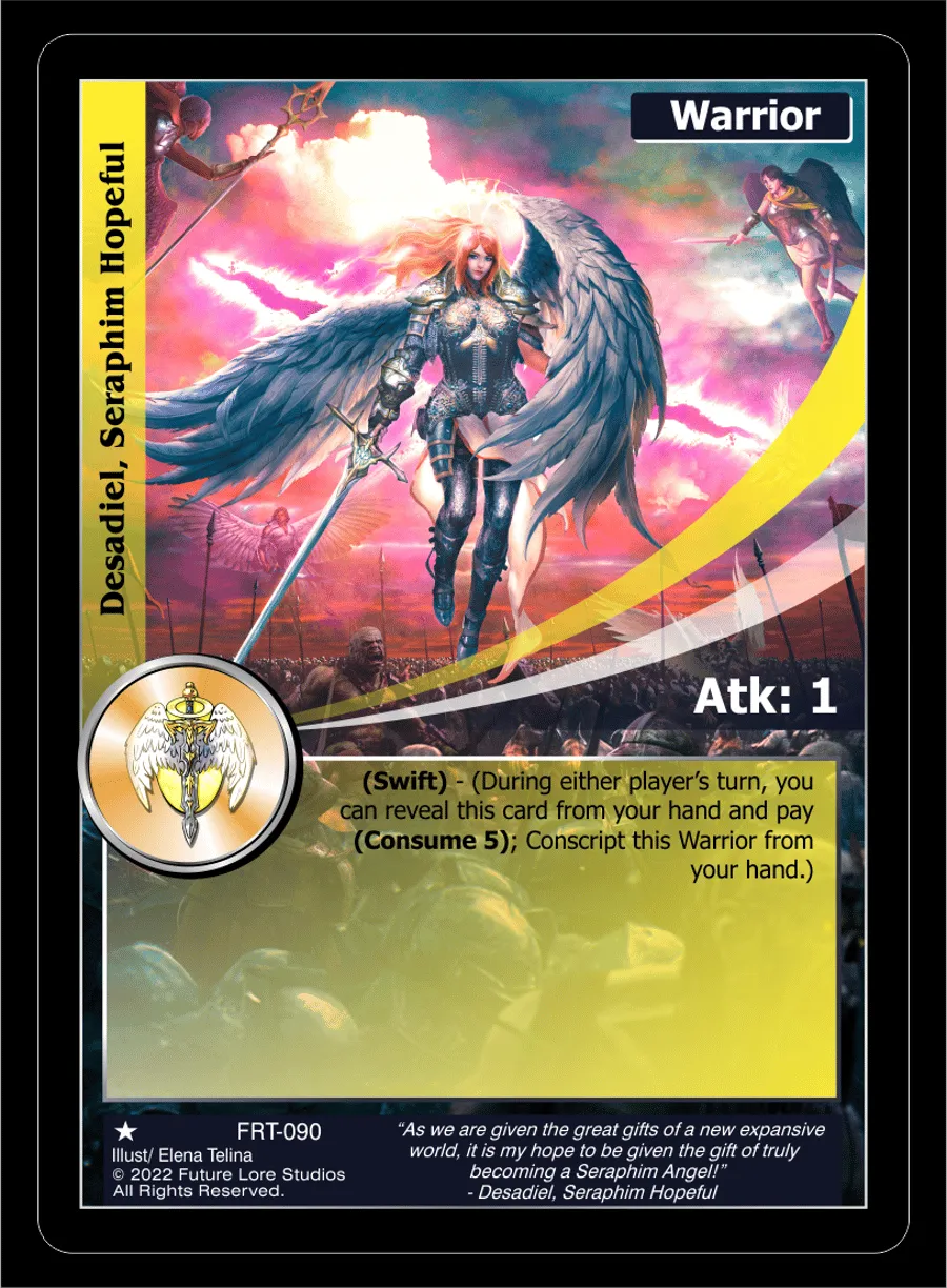 Desadiel, Seraphim Hopeful (Common) FRT-090