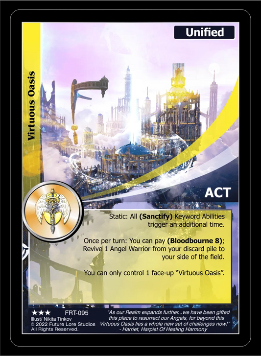 Virtuous Oasis (Rare) FRT-095