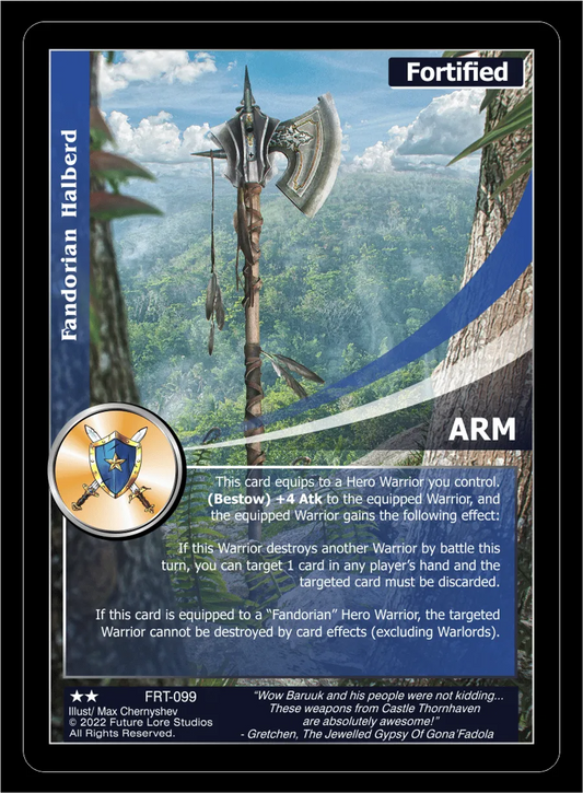 Fandorian Halberd (Uncommon) FRT-099