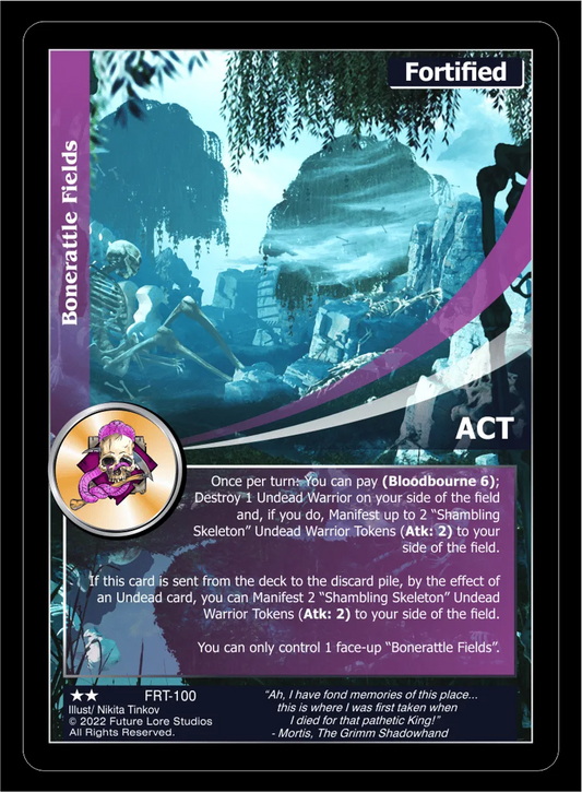 Bonerattle Fields (Uncommon) FRT-100