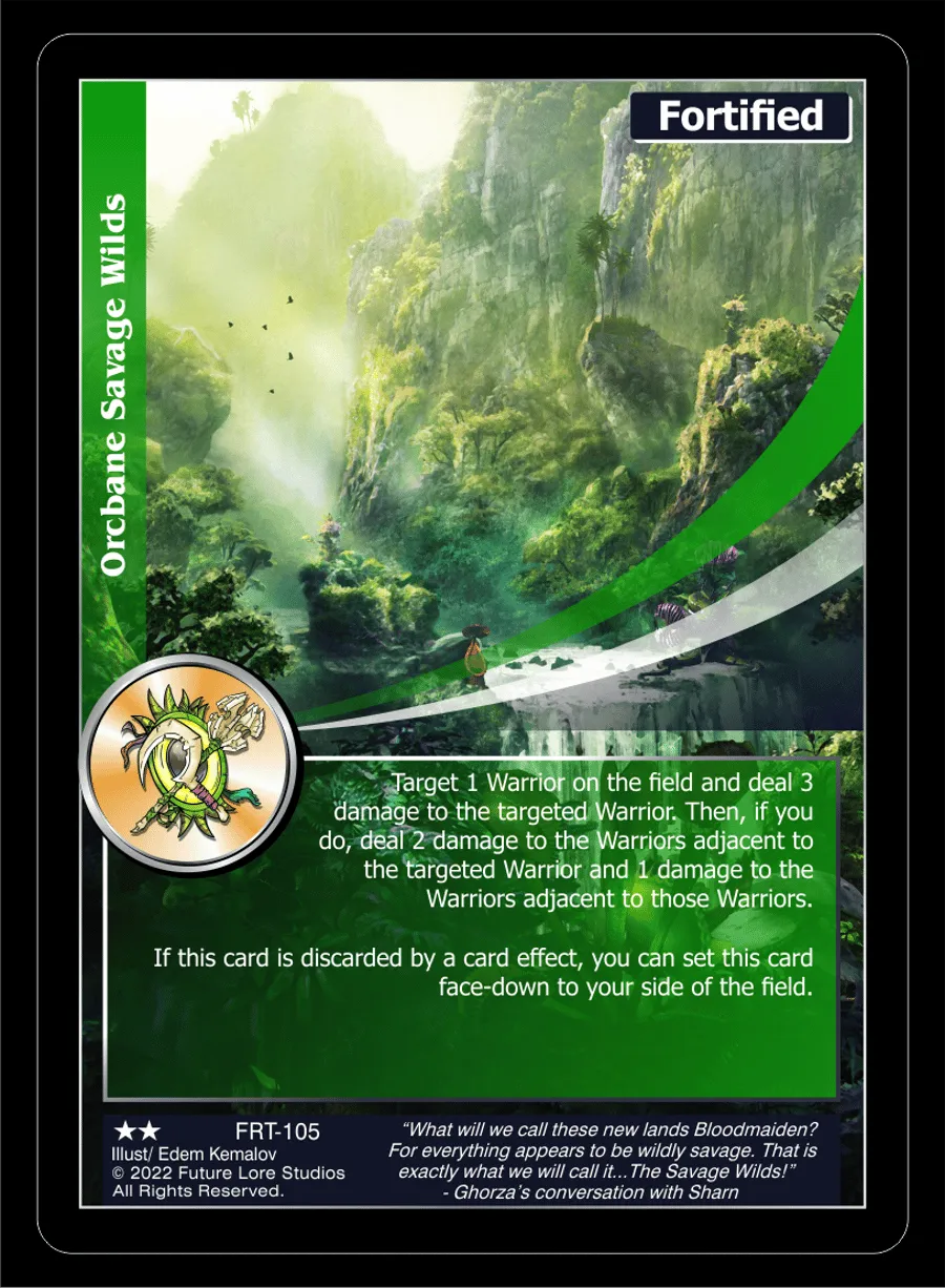 Orcbane Savage Wilds (Uncommon) FRT-105