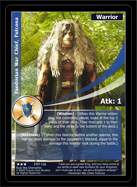 Fandorian War Chief, Fulcona (Rare) FRT-120