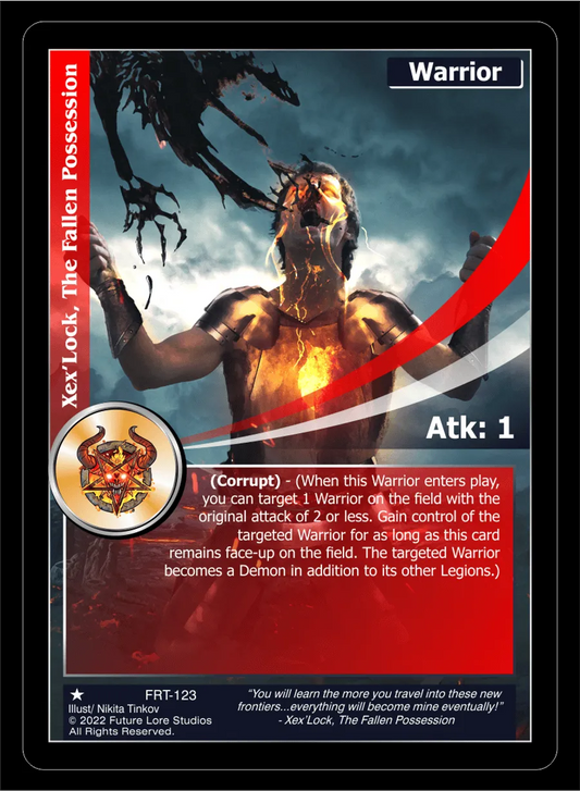 Xex'Lock, The Fallen Possession (Common) FRT-123