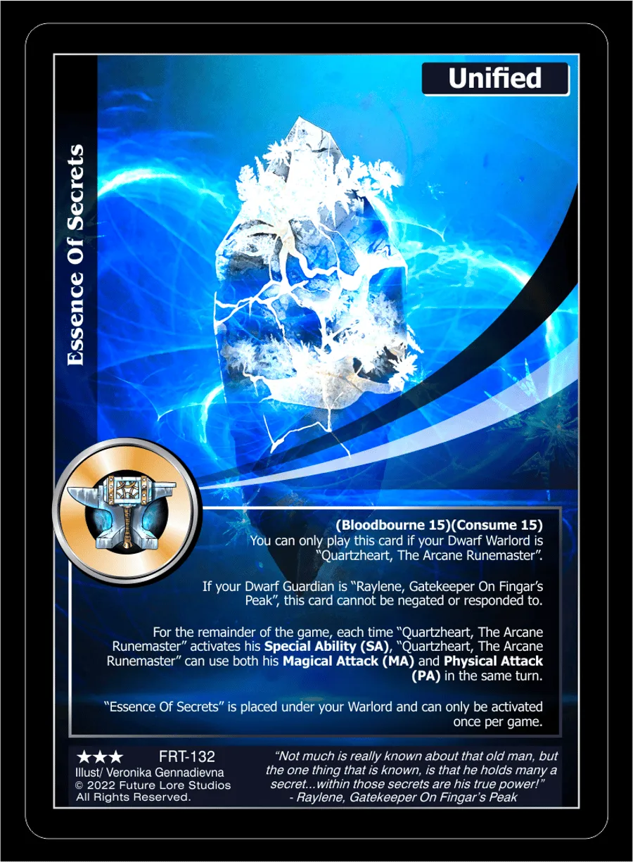 Essence Of Secrets (Rare) FRT-132