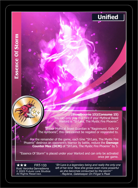 Essence Of Storm (Rare) FRT-133