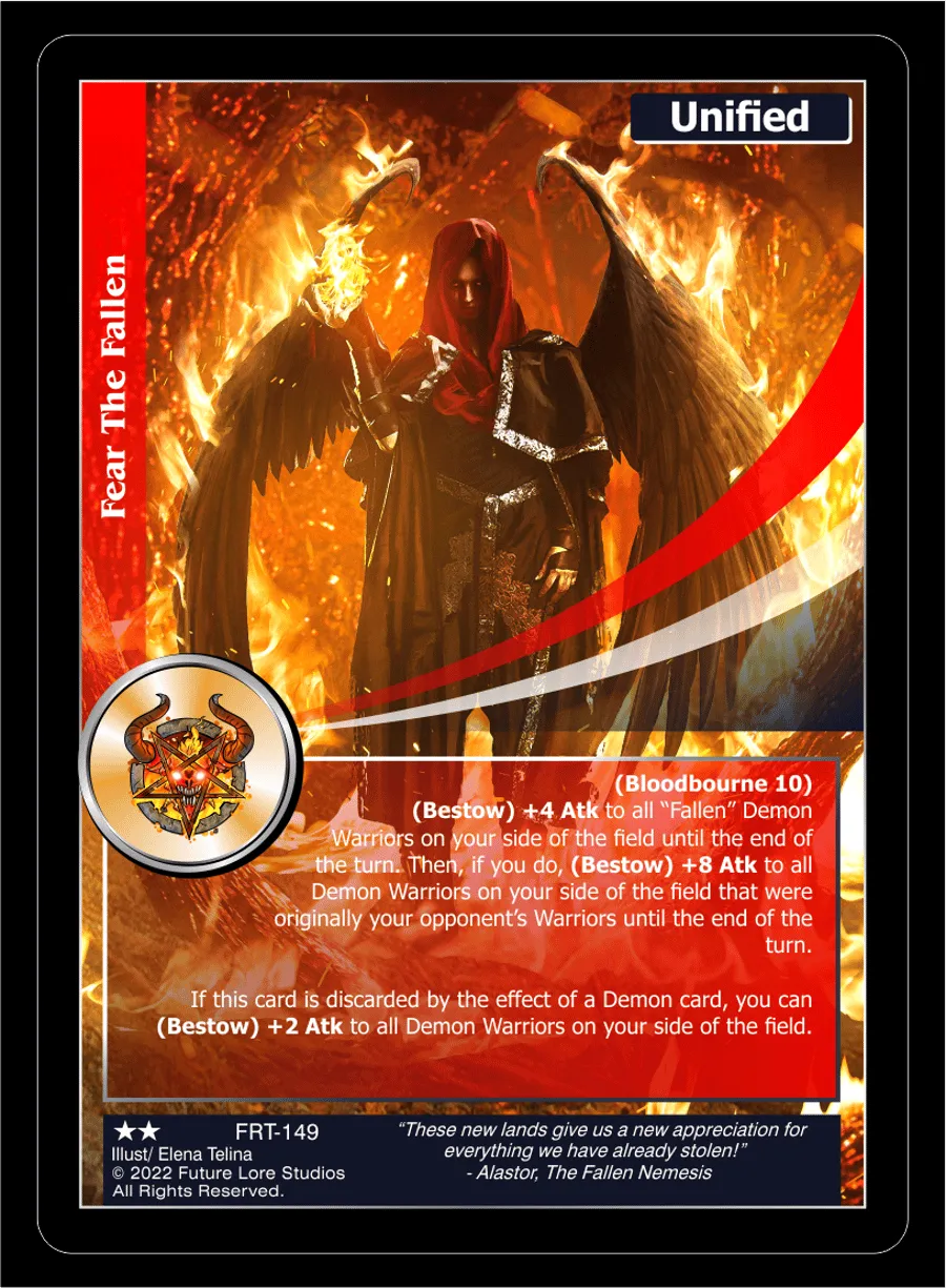 Fear The Fallen (Uncommon) FRT-149