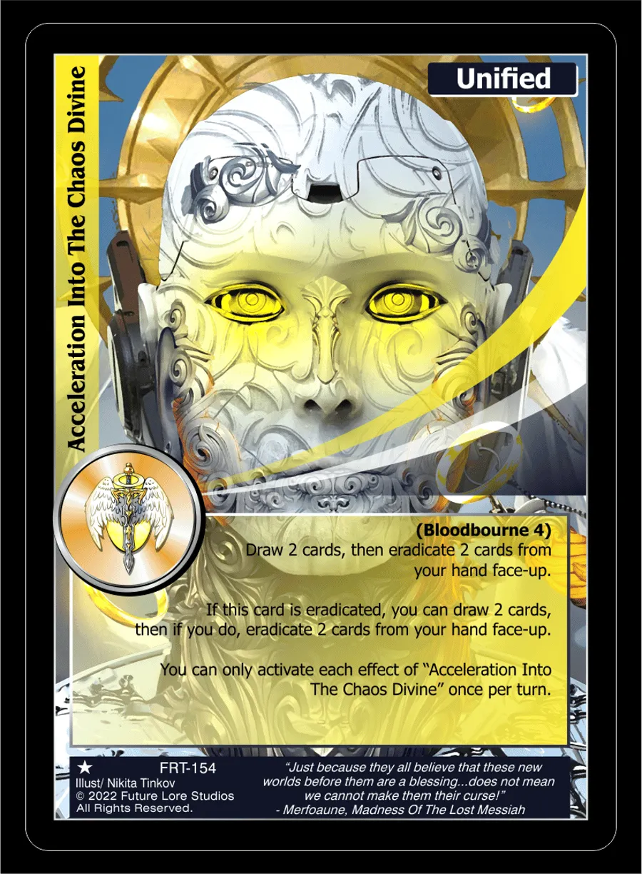 Acceleration Into The Chaos Divine (Common) FRT-154