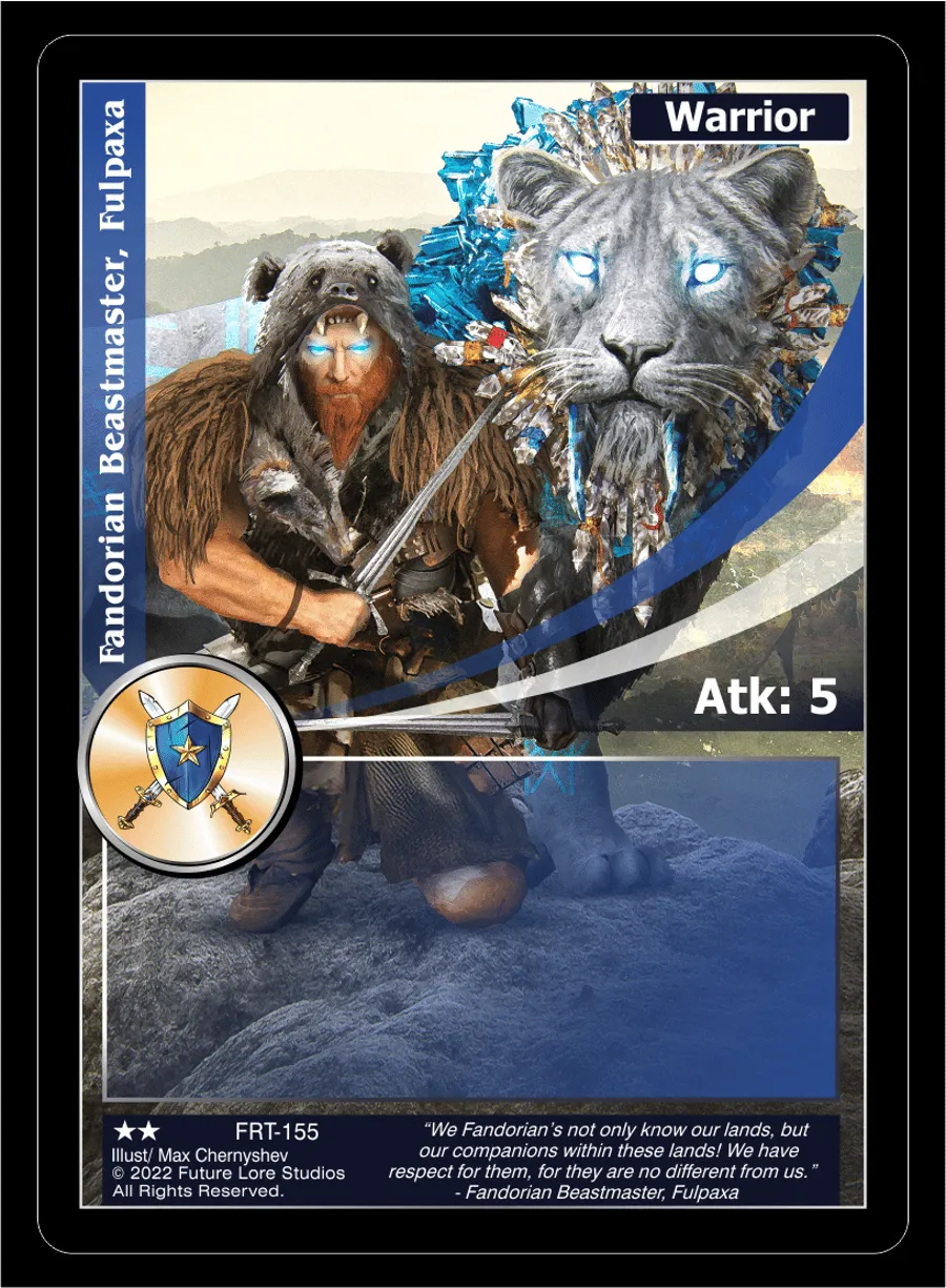 Fandorian Beastmaster, Fulpaxa (Uncommon) FRT-155