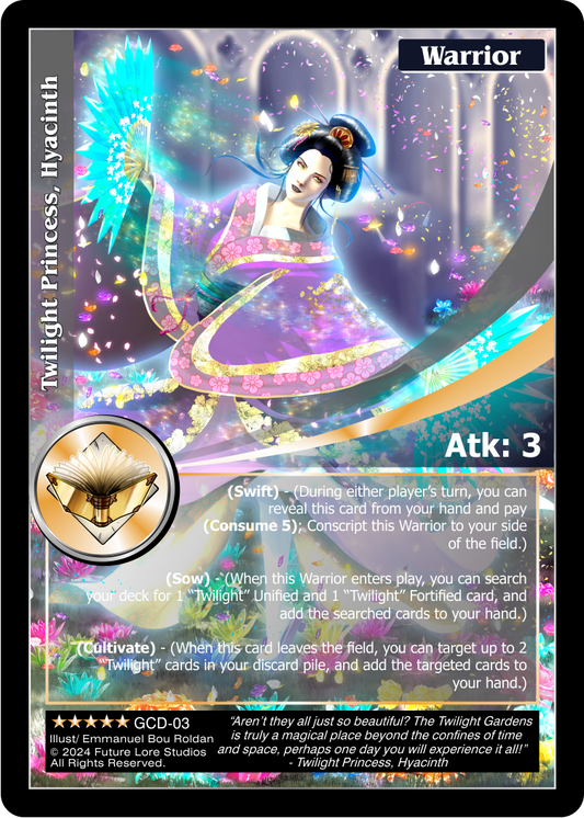 Twilight Princess, Hyacinth (Exalted) GCD-03