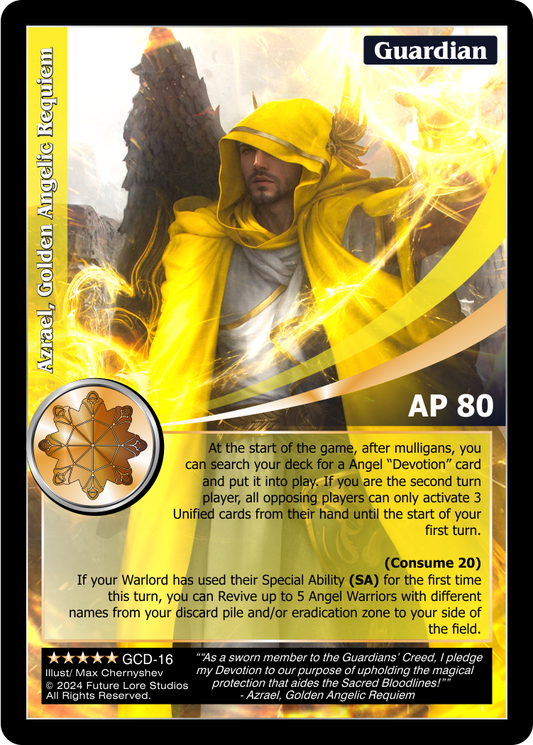 Azrael, Golden Angelic Requiem (Exalted) GCD-16