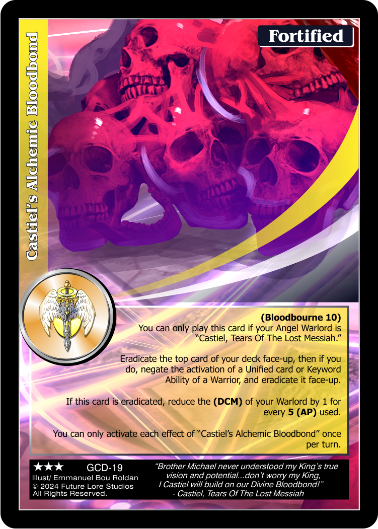 Castiel's Alchemic Bloodbond (Rare) GCD-19