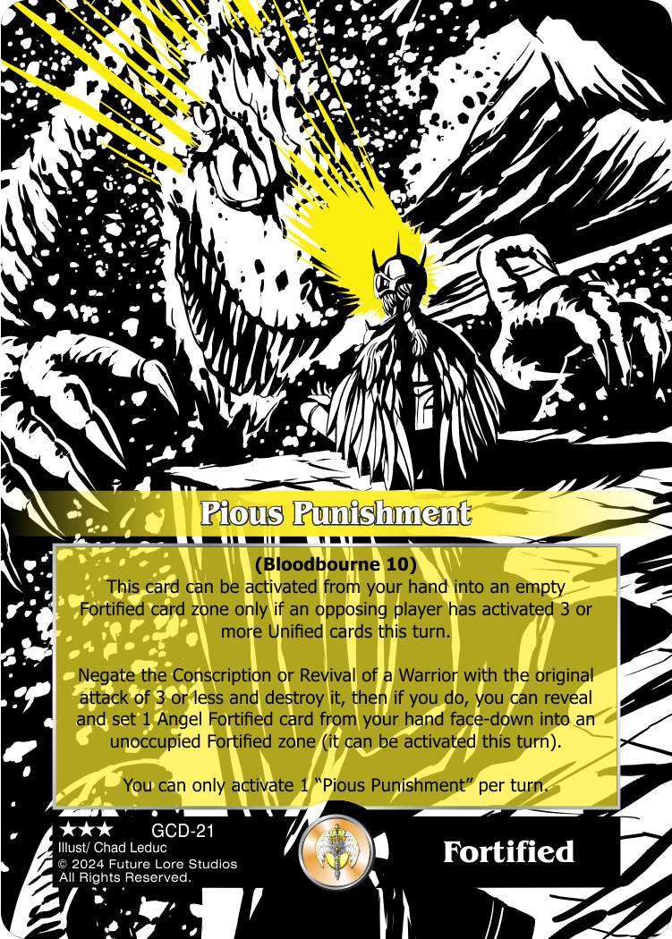 Pious Punishment (Rare) GCD-21