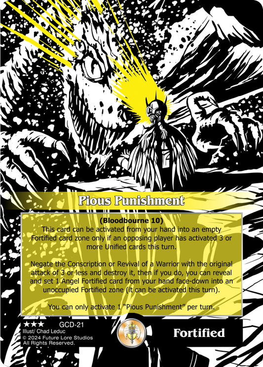 Pious Punishment (Rare) GCD-21