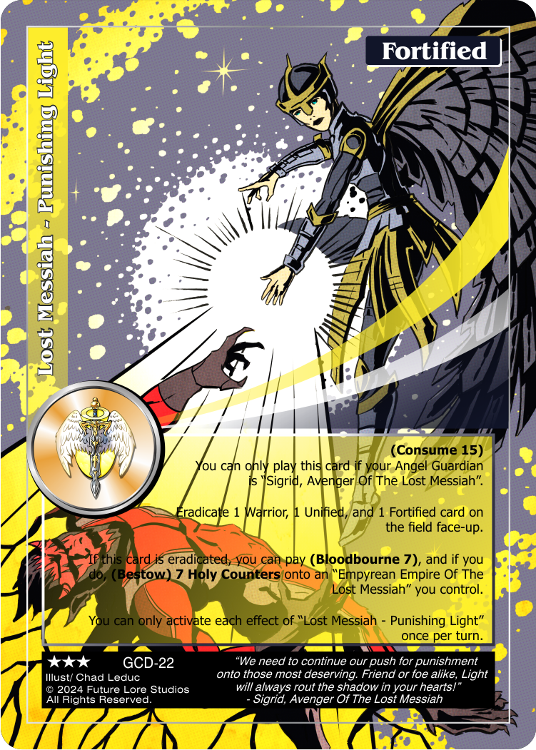Lost Messiah - Punishing Light (Rare) GCD-22