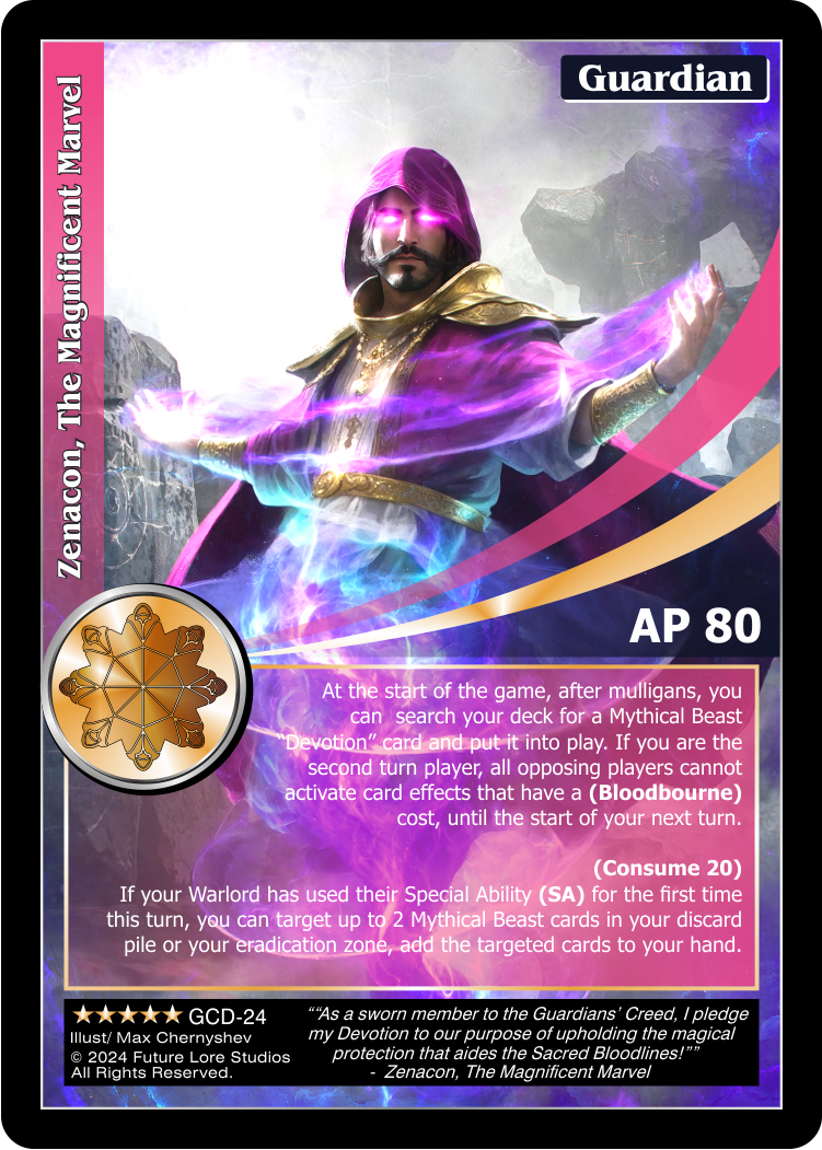 Zenacon, The Magnificent Marvel (Exalted) GCD-24