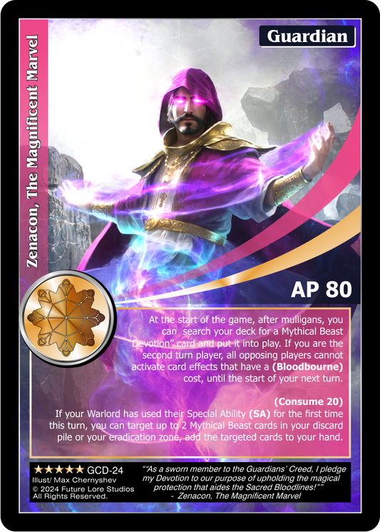 Zenacon, The Magnificent Marvel (Exalted) GCD-24