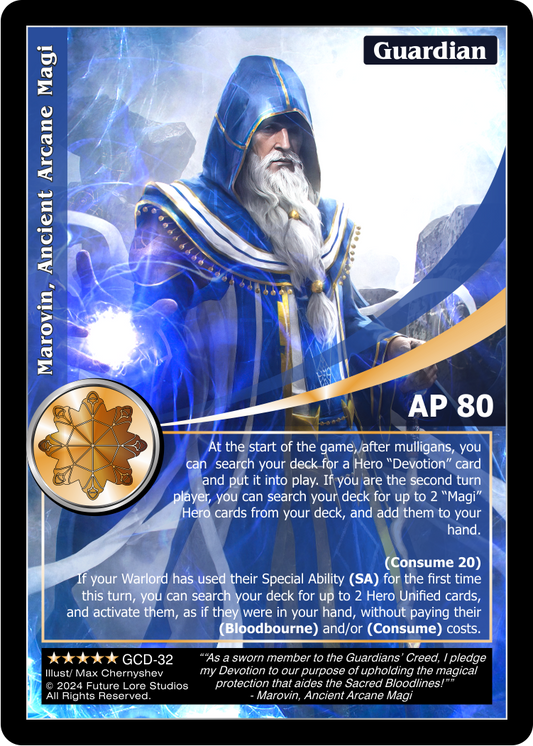 Marovin, Ancient Arcane Magi (Exalted) GCD-32