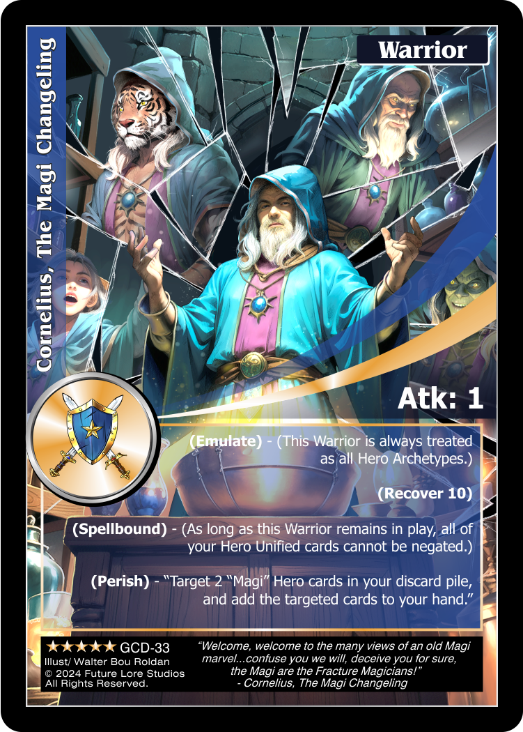 Cornelius, The Magi Changeling (Exalted) GCD-33