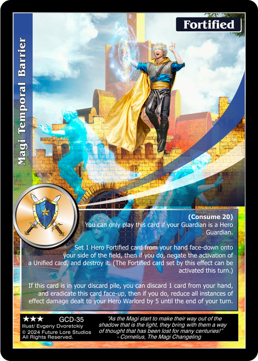 Magi Temporal Barrier (Rare) GCD-35
