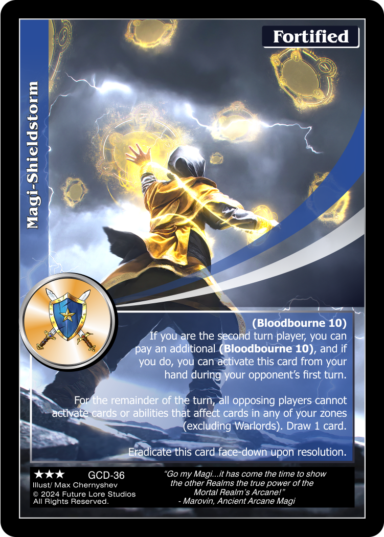 Magi Shieldstorm (Rare) GCD-36