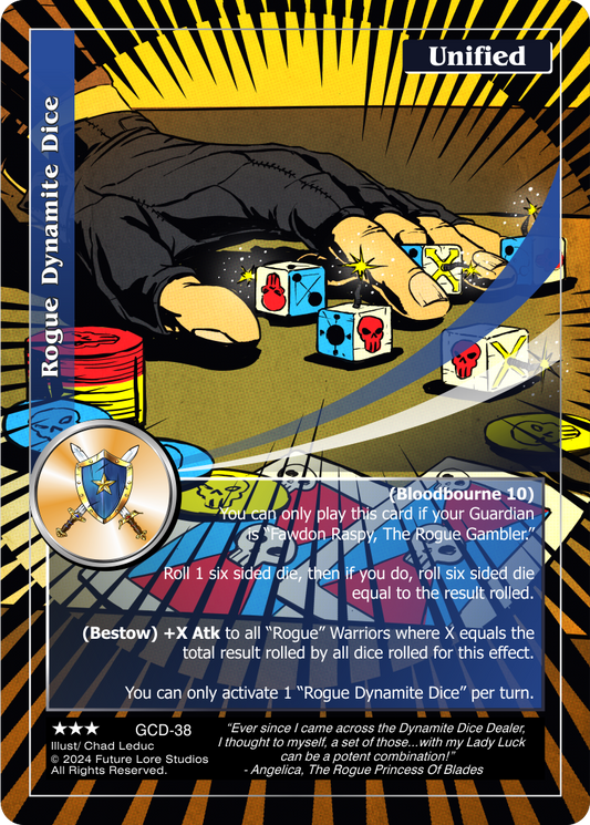 Rogue Dynamite Dice (Rare) GCD-38