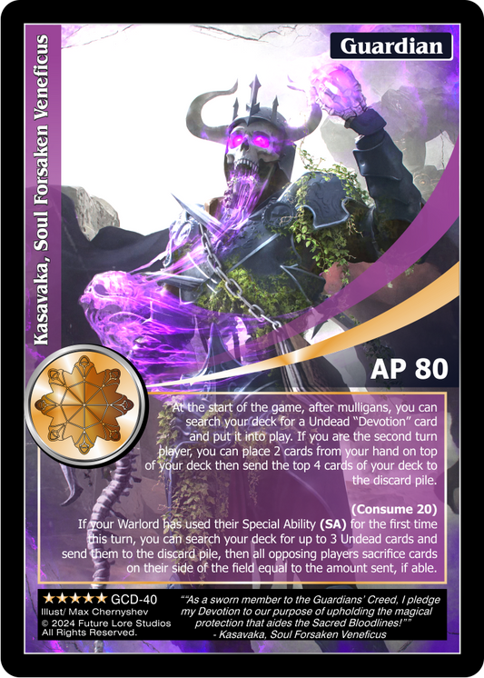 Kasavaka, Soul Forsaken Veneficius (Exalted) GCD-40
