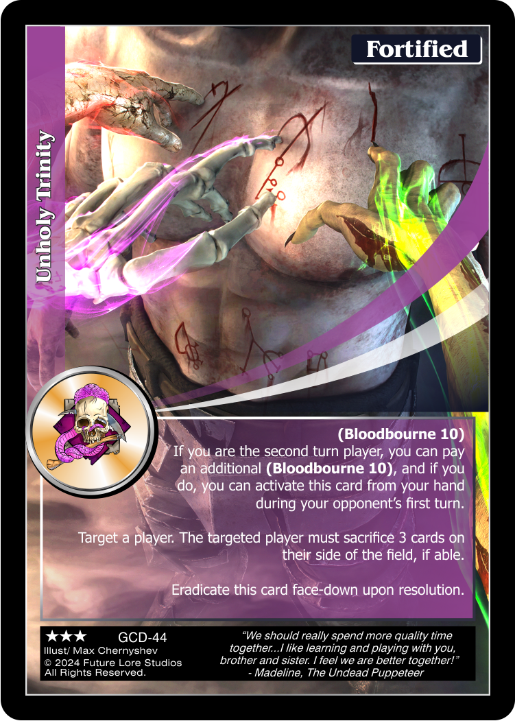 Unholy Trinity (Rare) GCD-44