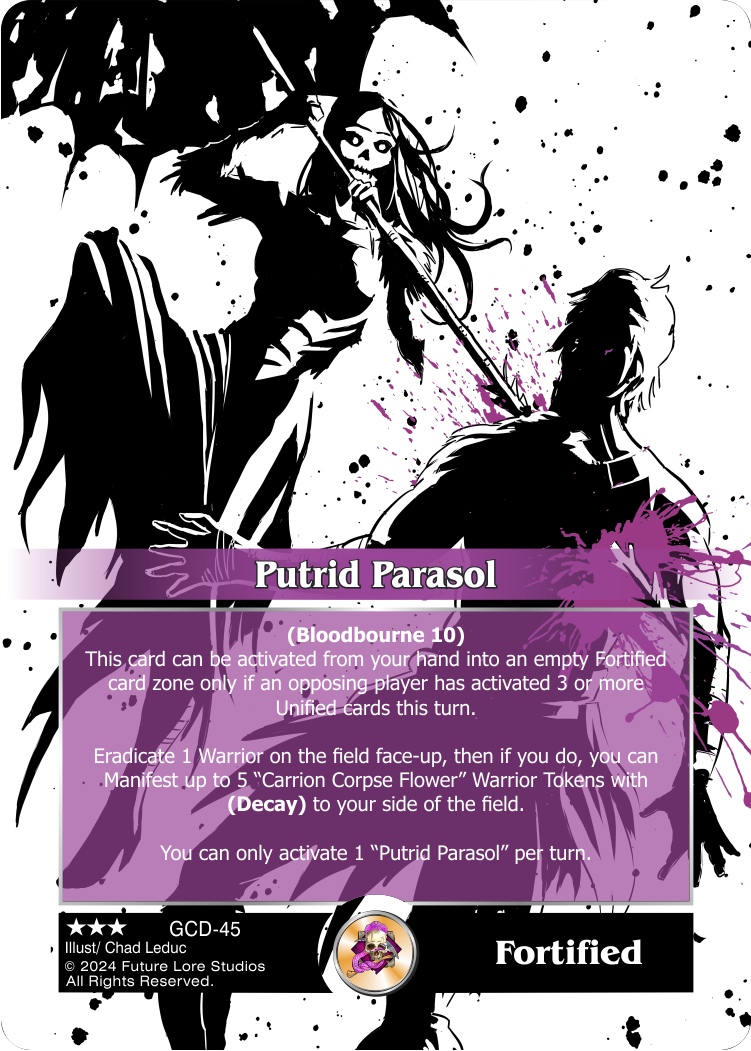Putrid Parasol (Rare) GCD-45