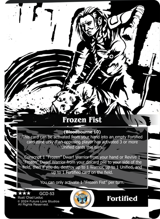 Frozen Fist (Rare) GCD-53