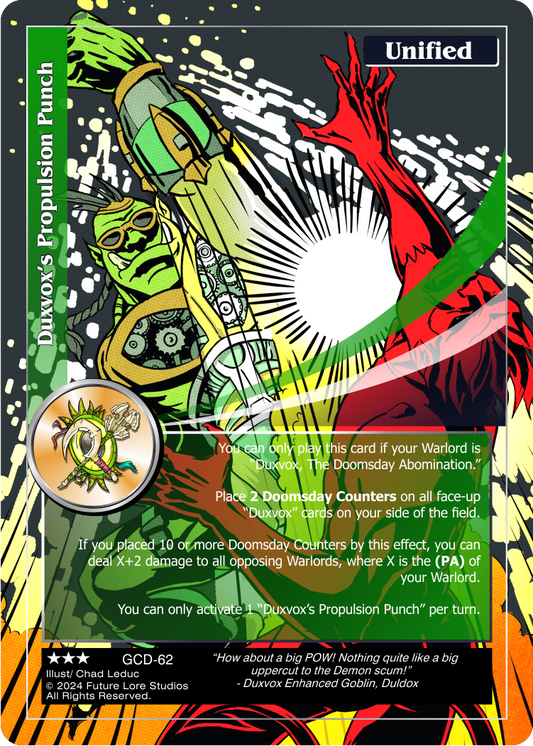 Duxvox's Propulsion Punch (Rare) GCD-62