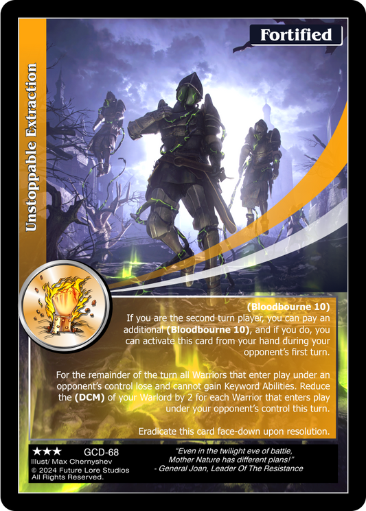 Unstoppable Extraction (Rare) GCD-68