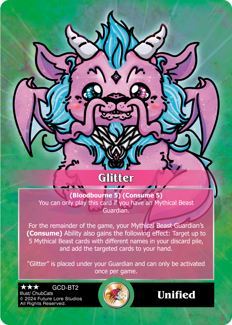 Glitter (Rare) GCD-BT2