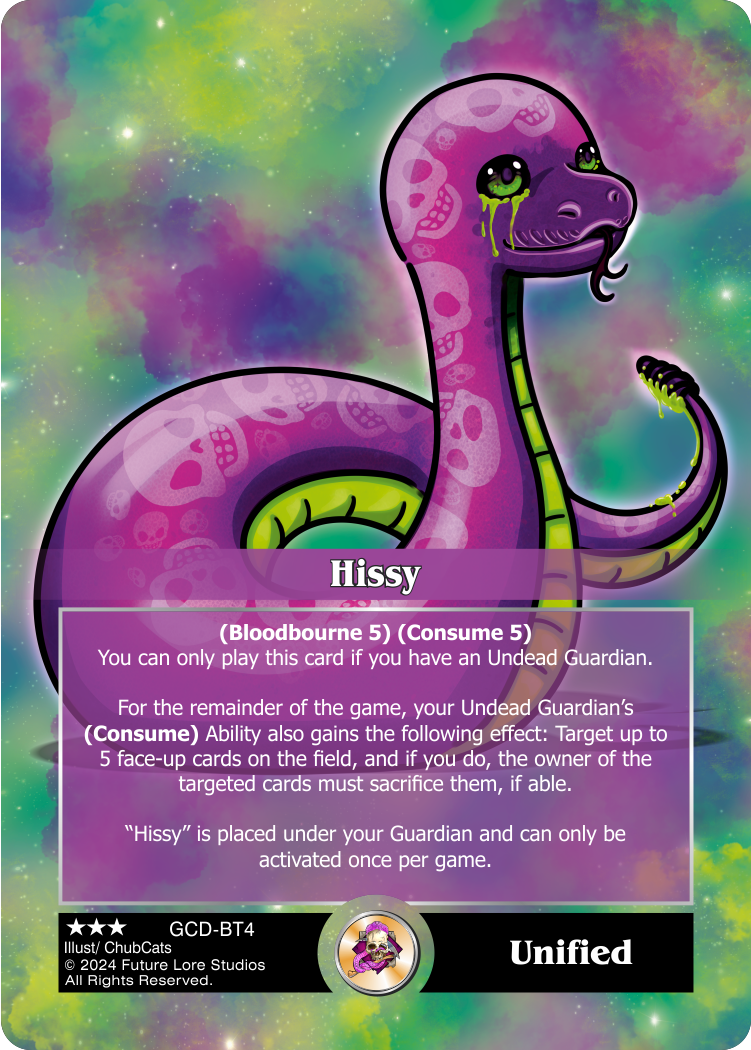 Hissy (Rare) GCD-BT4