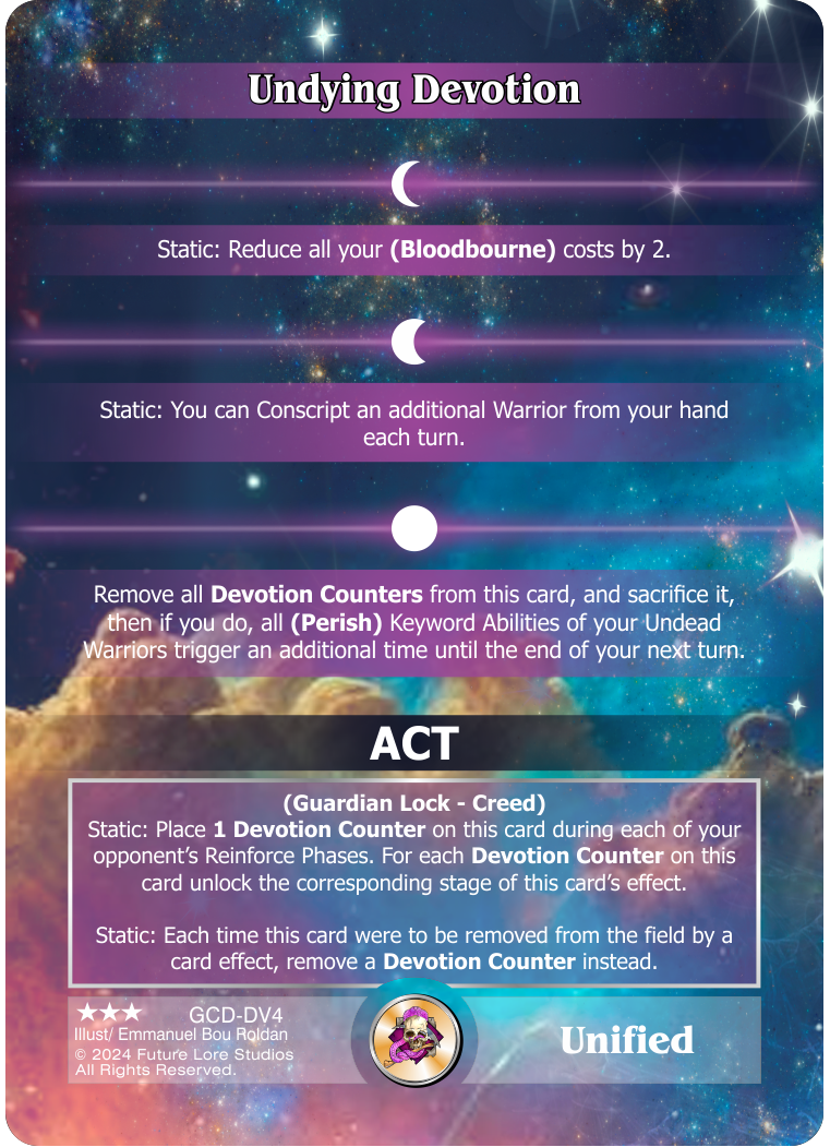 Undying Devotion (Rare) GCD-DV4