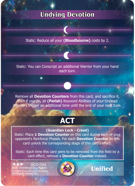 Undying Devotion (Rare) GCD-DV4