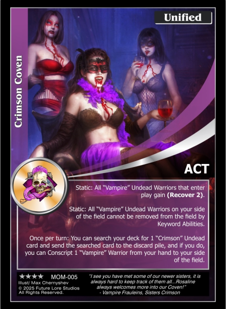 Crimson Coven (Renown) MOM-005