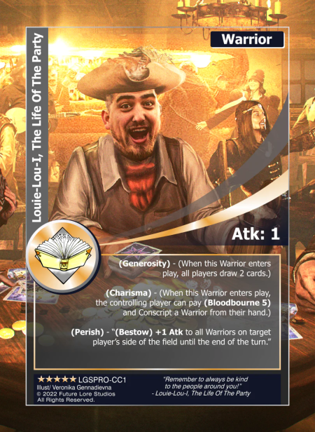 Louie-Lou-I the life of the party (Exalted) LGSPRO-CC1