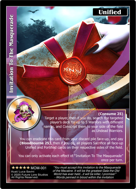 Invitation To The Masquerade (Exalted) MOM-001