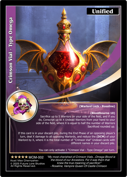 Crimson Vial - Type Omega (Exalted) MOM-002